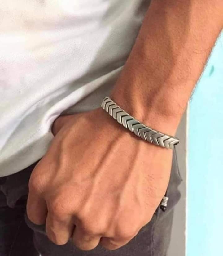 Hematite Adjustable bracelet