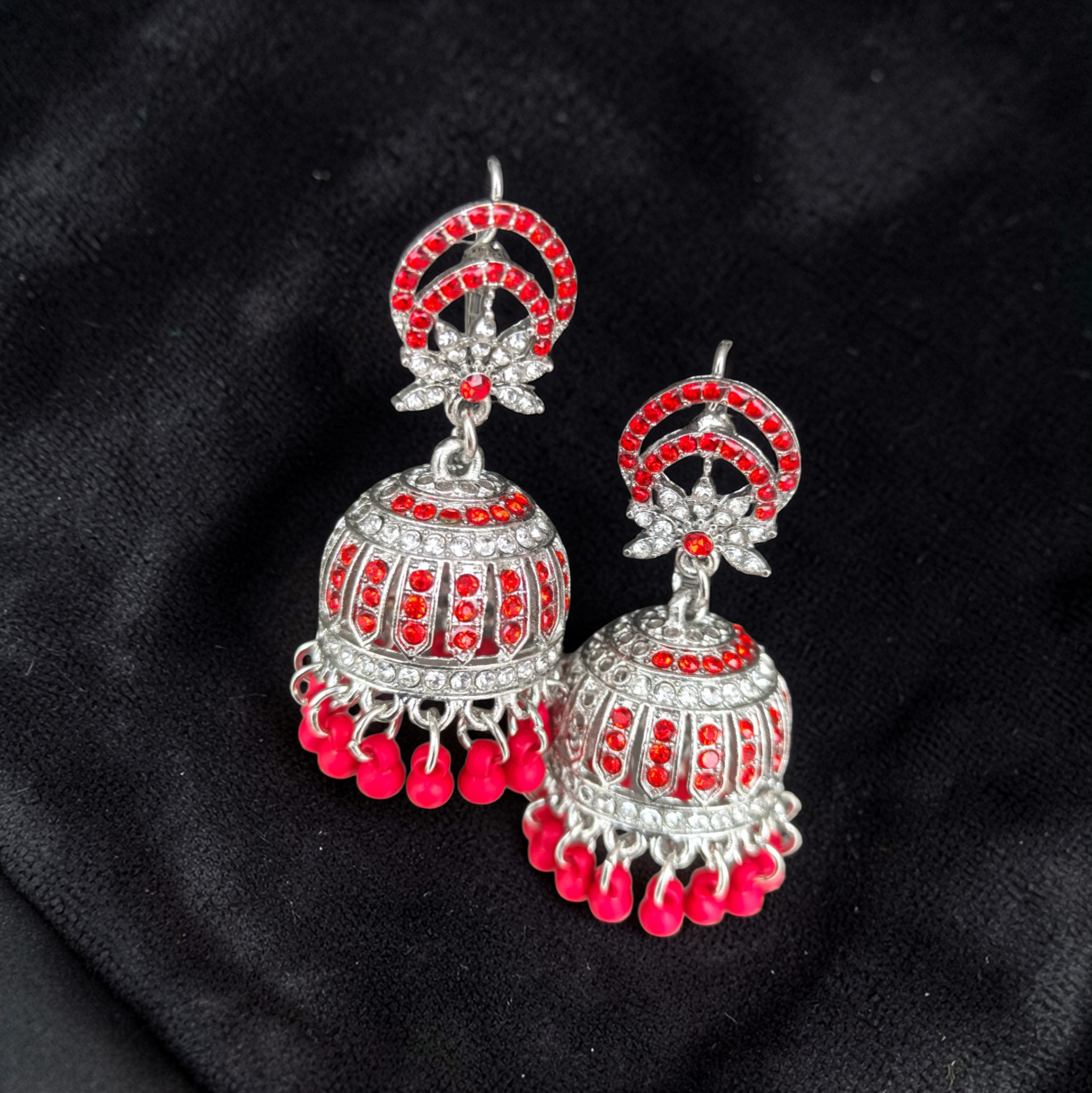 Ruby Noor Jhumka Earrings