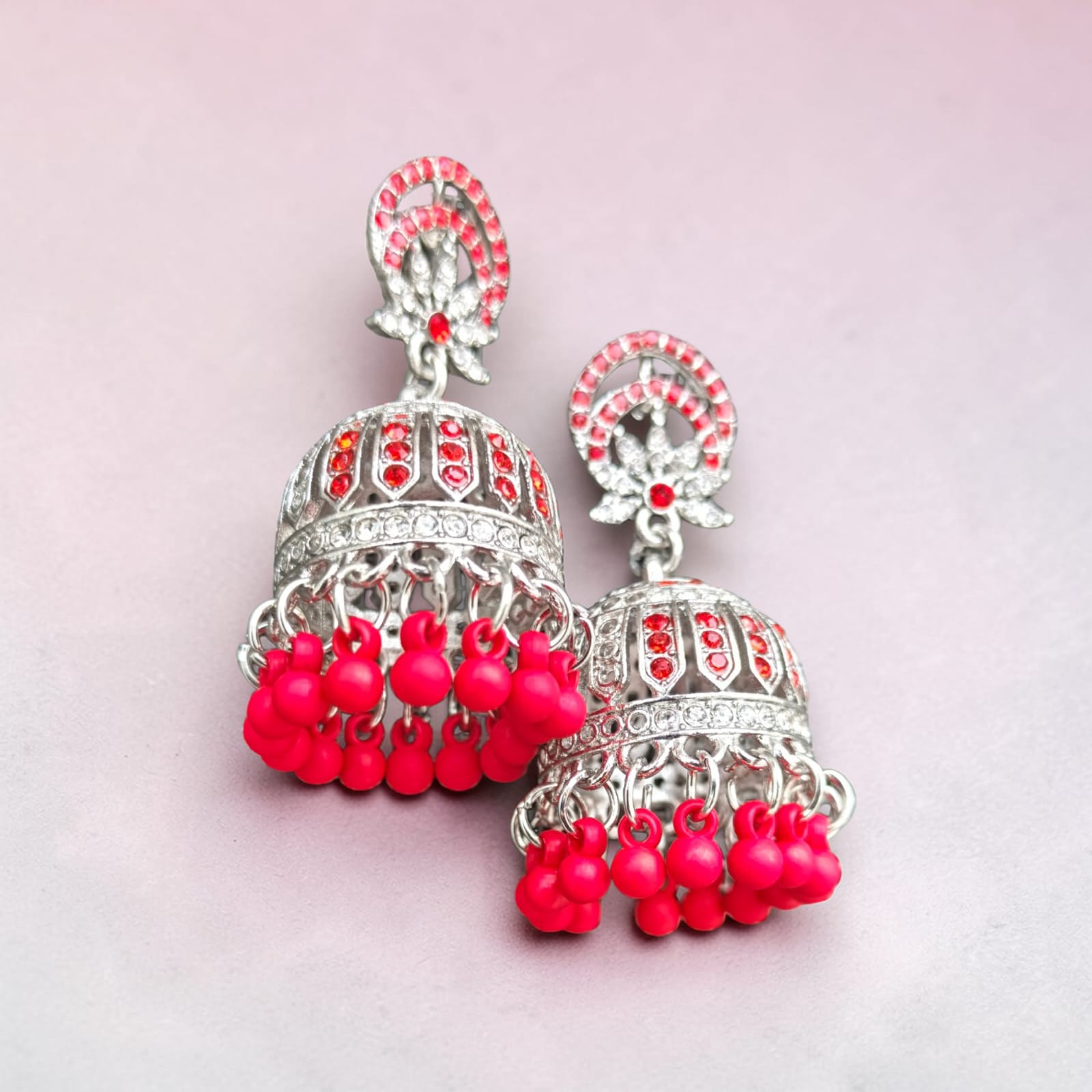 Ruby Noor Jhumka Earrings